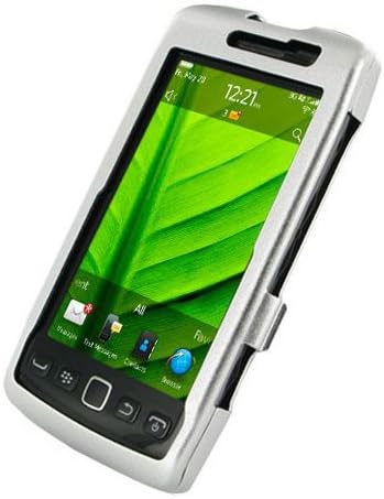 Monaco BlackBerry Torch 9850 9860 Monaco Aluminum Case - Open Screen Design - Non-Retail Packaging - Silver