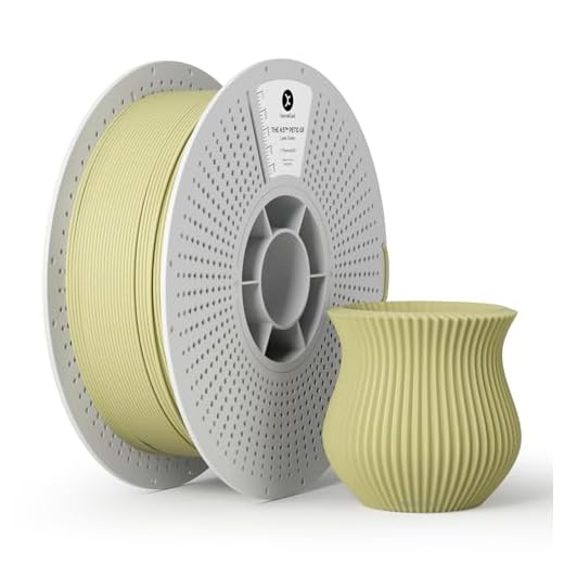 kexcelled Glass Fiber PETG GF Filament Brown-Green, High Stiffness, Durability, Weather Resistant, Matte PETG-GF 3D Printing Material 1.75mm 1KG, Fit FDM 3D Printers