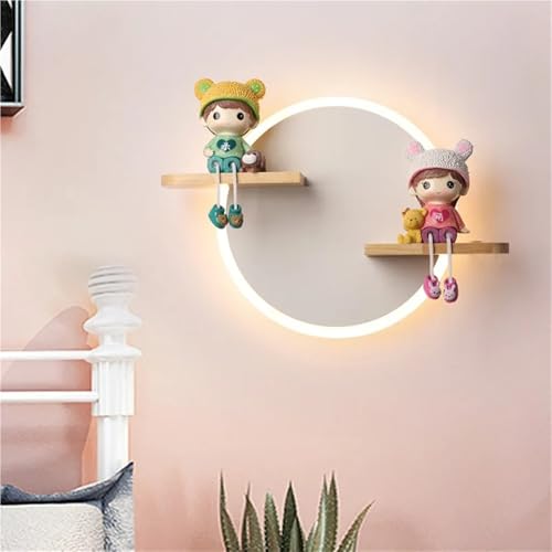 Veilleuse licorne murale bleue décoration créative pour chambre de bébé - 5