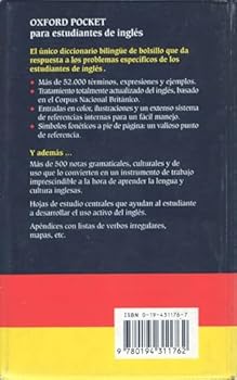 Hardcover Diccionario Oxford Pocket: Para Estudiantes de Inglés: Inglés-Español, Español-Inglés Book