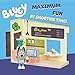 Bluey Juice Bar Toy Playset Figures, Pretend Play Toys for Toddlers 3-5, Kids Kitchen Playset with Accessories, No Batteries Required