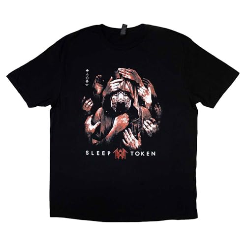 T-shirt Sleep Token Grabbing Hands Finition Rock Off XXL