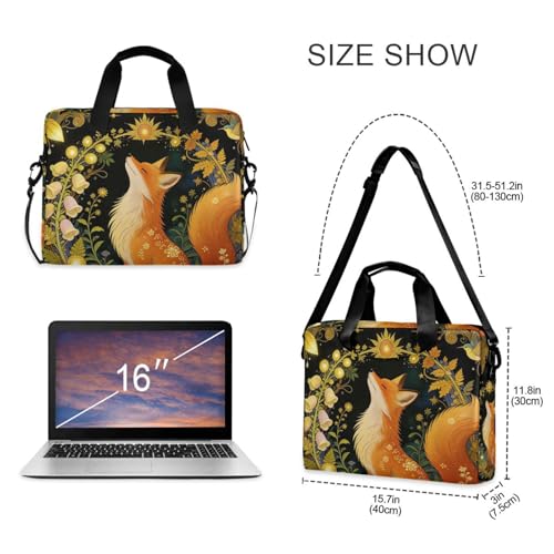 Funda para laptop 15.6 pulg con asas y correa miniatura 5