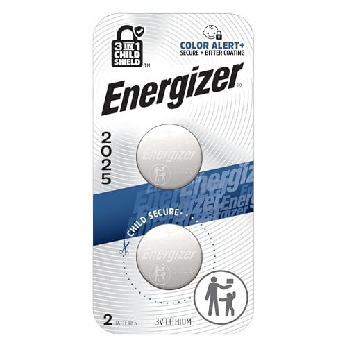 Energizer 2025BP-2N Coin Lithium 2025 Battery, Black