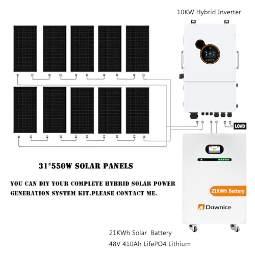 Solar panel kit 10kW off grid