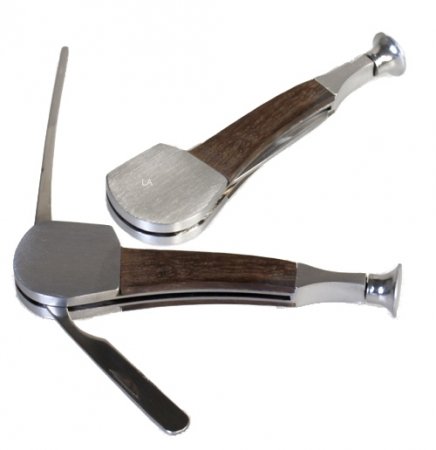 Lifestyle-Ambiente Set pour Fumeur de Pipe avec Manche en Bois