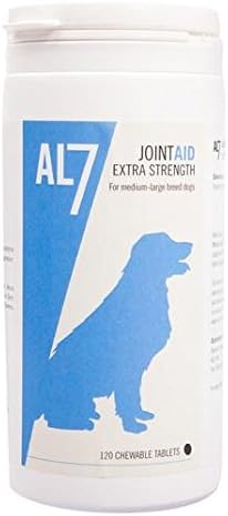 AL7 JointAid Extra Strength Supplement For Medium-Large Breed Dogs 120 per pack