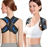 CHICHI:OÜ Rücken Geradehalter für Damen Herren, Atmungsaktiv & Verstellbare Ruckenhalterung Korrektur, Ergonomische Gerader Rücken Geradehalter für Gerade Haltung, Rückenschmerzen Lindern(L)