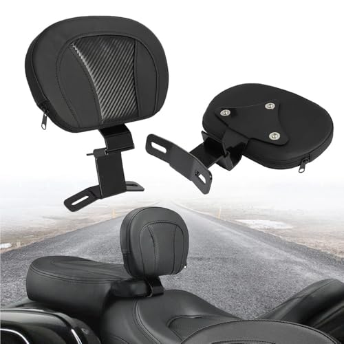 Dossier moto conducteur premium en acier robuste pour Electra Glide - 2