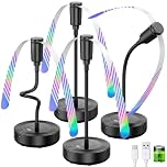 TriPole Ventilateur Anti-Mouches de Table, Batterie Rechargeable 2000mAh, Autonomie 20H avec Écran LED, Ventilateur Alimentaire Silencieux pour Cuisine, BBQ, Pique-nique, Patio, Intérieur/Extérieur