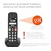 Gigaset E290HX - DECT-Mobilteil mit Ladeschale - Fritzbox-kompatibel - Schnurloses Senioren-Telefon für...