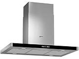 Neff I79MH52N1 cappa aspirante 730 m³/h Nero, Argento