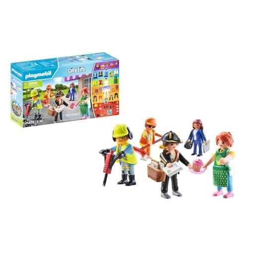 PLAYMOBIL My Figures 71402 Lavori in Città