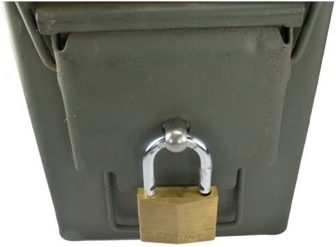 Ammo Box Can Lock Hardware Kit .50 Cal, Fat 50,l 30 Cal, 20 mm, 40 mm (5 Count)