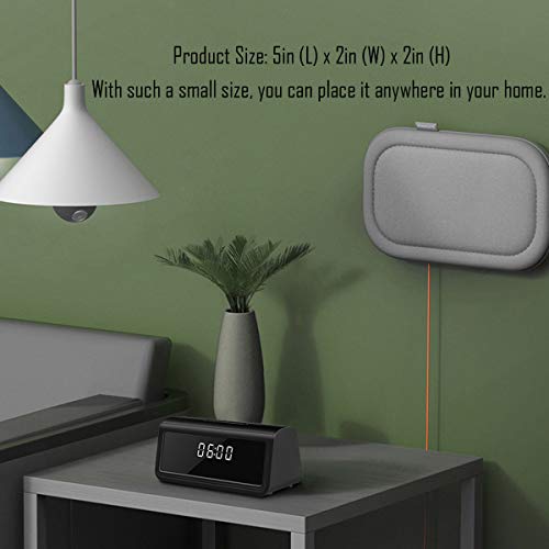4K Wireless Clock Camera with Night Vision