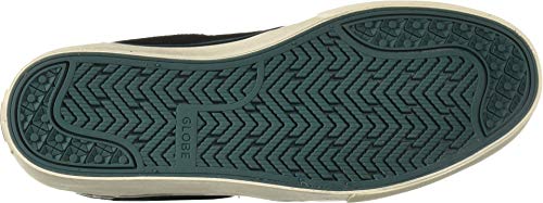 Image of Globe Men's Mahalo Skate Shoe, Black /Green /Hemp, 11.5 Medium US