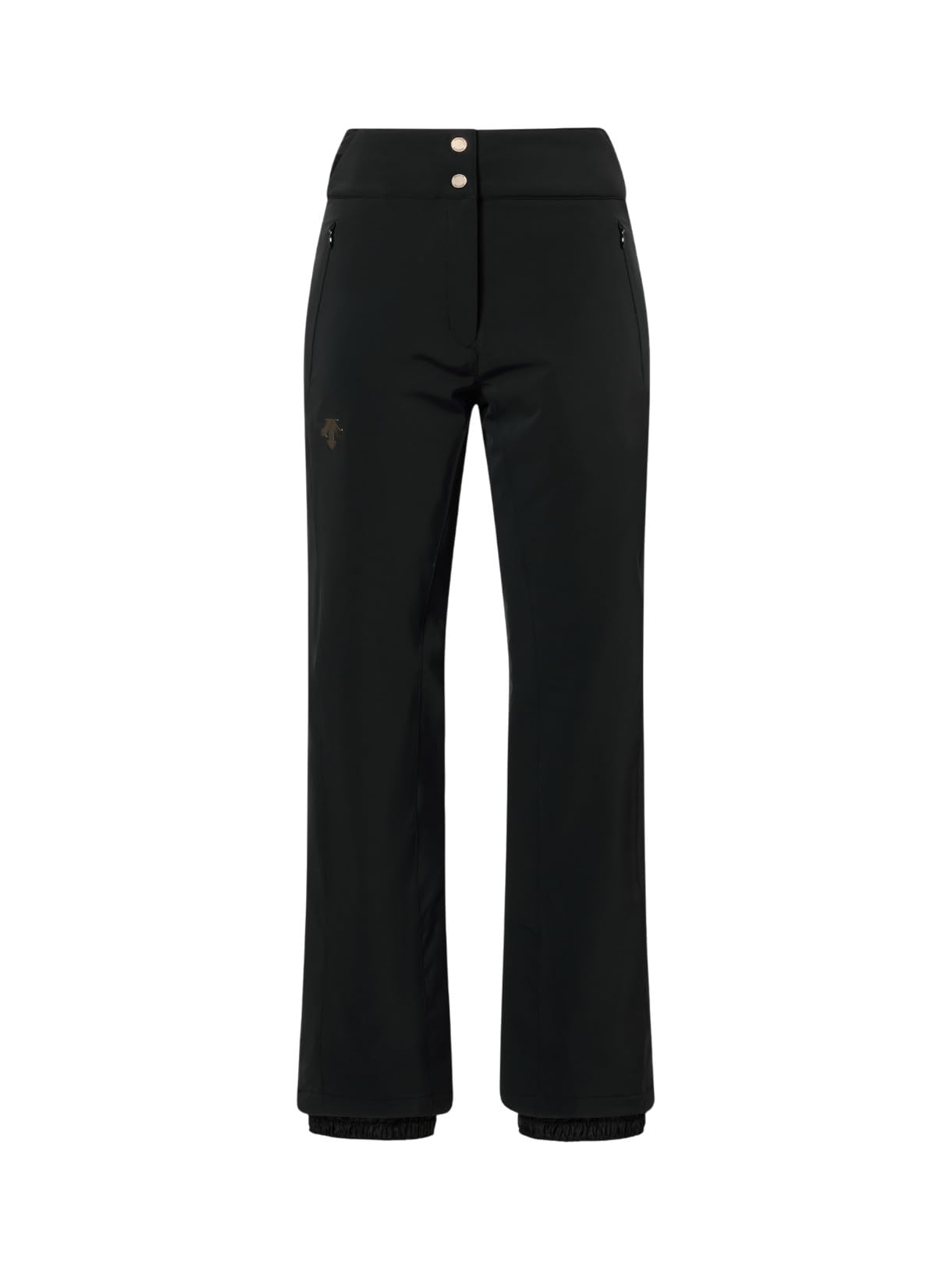 DESCENTE Alpine Insulated Damen Skihose | High Rise Body Fit, 4-Wege-Stretch, Dermizax 20K, warme Eleganz mit Jeans-Taschen