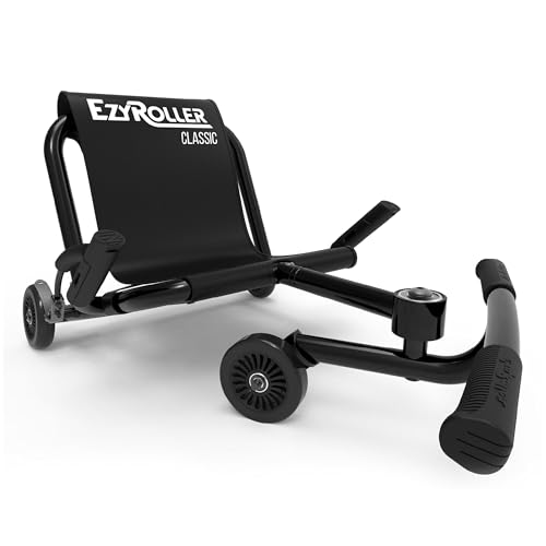 EzyRoller Patinete para niños (EZR1BL), Negro
