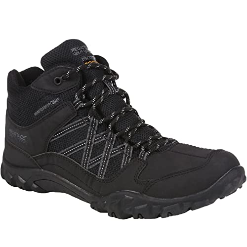 Regatta Men's Trail Walking Shoe, Black Granite, 9
