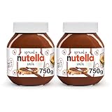 Nutella Hazelnut Spread With Cocoa For Breakfast, 26.5 Oz Jar (Pack of 2)
