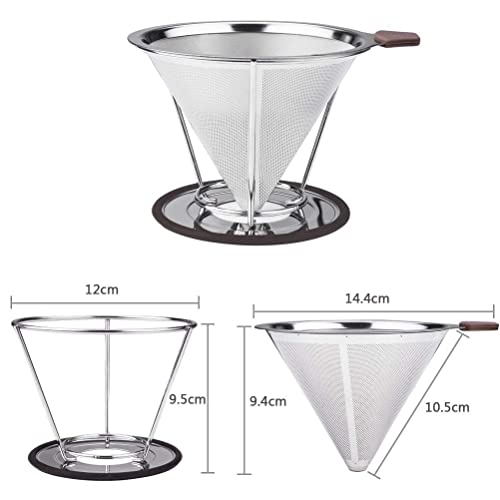 Vicloon Filtri Permanenti per Caffè