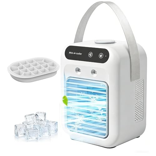 Coldeeze Cooling Ace - Rafraîchisseur d'Air Personnel Portable | Refroidissement par Eau USB Rechargeable | Léger et Silencieux | Pour Bureau/Voiture/Voyage...