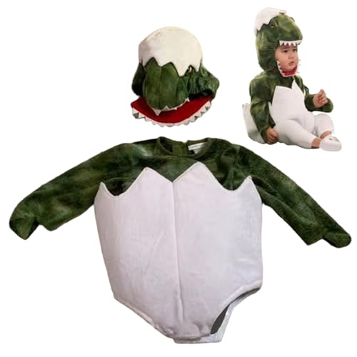 Costume de dinosaure pour bébé de 70 cm évitant les irritations de peau
