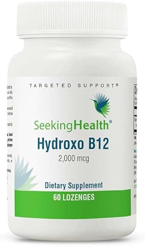 Suplemento Hydroxo B12 000007 oz de hidroxocobalamina vitamina B12 60comprimidos formulado por médicos búsqueda de la salud