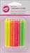 Wilton Birthday Candles, 2.5-Inch, Hot Colors, 24-Pack