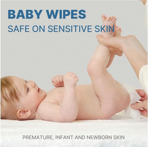 Image of BEBESUP-Korea's #1 Sensitive Baby Wipes -Hypoallergenic Water-based Unscented Alcohol-Free Extra-Thick Organic Superfood Extracts Plant- Based for sensitive skin Flip-Top (1 Pack)