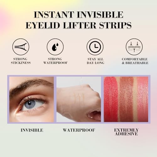 Bellemora SYPT01 Eyelid Lifter Strips 480Pcs, Invisible Double Eyelid Tape thumb #5