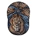Unisex Adult Outer Space King Lion Baseball Cap Snapback Dad Hat for Camping Golf Outdoor Activities, Fashionable Adjustable Snap Military Cap, One Size Fits Most