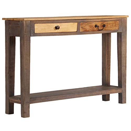 vidaXL Mesa Consola Vintage Madera 118x30x80 cm Aparador Mesa Mueble Auxiliar