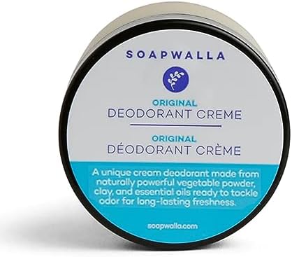 Soapwalla - Original Aluminum-Free Deodorant Cream (Full Size, 2 oz | 57 g)