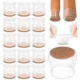 【Almohadilla de fieltro integrada】La almohadilla de fieltro estámoldeada en la funda de goma de silicona,que no es fácil de caer.El uso diario no afectarála adherencia de las almohadillas de fieltro.Los protectores de piernas permanecen protegidos en todo momento.
