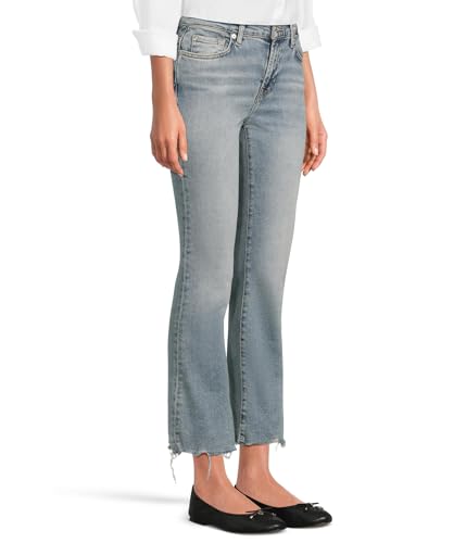 7 For All Mankind Women's Luxe Vintage Daisy Ankle Bootcut Jeans2