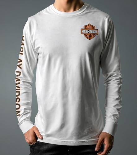 Image of Harley-Davidson Military, Exclusive Custom Camp Humphreys, Men's Long Sleeve T-Shirt
