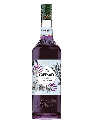 Giffard Lavender Syrup | French Floral Cocktail Sirop 1L Alcohol-Free