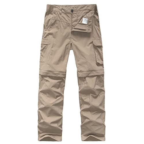 JOMLUN Kinder Softshellhose Wanderhose für Jungen Mädchen Outdoor Hose...