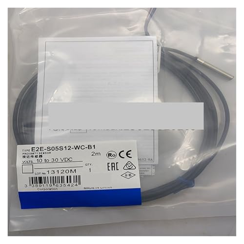 KYOSEINPE 1pcs E2E-CR6C1 M3 E2E-CR6C2 E2E-S05S12-WC-B1-R E2E-S05S12-WC-B2-R E2E-X3B4-IL2 E2E-X4B1L12 E2E-X4B2L12 Sensor(E2E-CR6C1 M3)