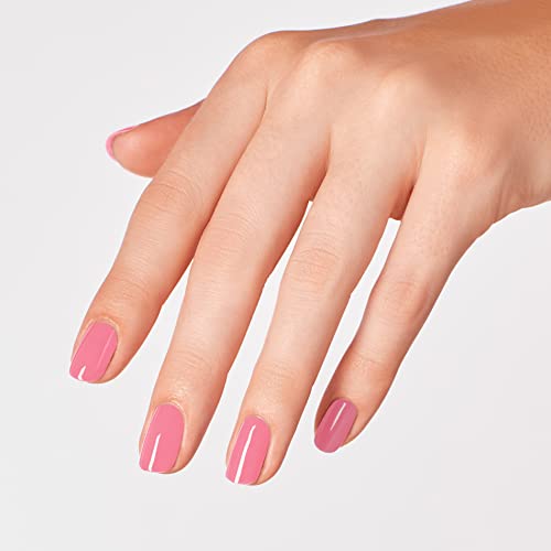 OPI Nail Lacquer Racing for Pinks | Opaque Light Pink Crème Chip Resistant Nail Polish | Xbox Collection