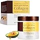 Kollagen Haarmaske 220ml - Arganöl & Kollagen Haarbehandlung für Sehr Trockenes Haar - Maca Essenz Tiefenreparatur Haarspülung - Collagen Hair Mask für Geschädigtes Haar - Alle Haartypen Haarpflege