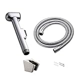 Handheld Bidet Toilet Sprayer with 47inch Anti-leaking Stainless Steel Hose Cloth Diaper Sprayer Clean Washer for Personal Hygiene Feminine Use pets Shower