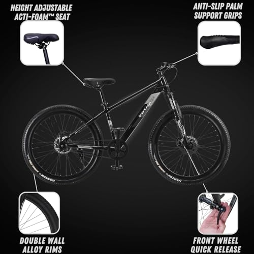 Image of FitTrip Dominator 27.5T Non-Gear MTB Cycle for Men and Women| Zoom Lockout Suspension | Imported Clarks UK Dual Disk Brakes | Zero Maintenance | Unisex Single Speed Without Gear Cycle (Dark Edition)