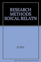 RESEARCH METHODS SOICAL RELATN 0030536847 Book Cover