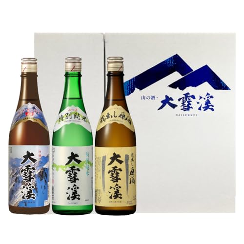 日本酒 飲み比べセット 大雪渓 安曇野 旨口トリオ 720ml 3本 セット [大雪渓酒造 長野県 池田町 48110826]