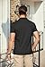 COOFANDY Men's Polo Shirts Short Sleeve Pique Jersey Golf Shirt Casual Summer Collared T-Shirts A-Black