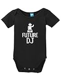 Sod Uniforms Future DJ Printed Infant Bodysuit Baby Romper Black 6-12 Month