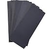 LANHU Abrasive Dry Wet Waterproof Sandpaper Sheets Assorted Grit of 400/600/ 800/1000/ 1200/1500 for Furniture, Hobbies…