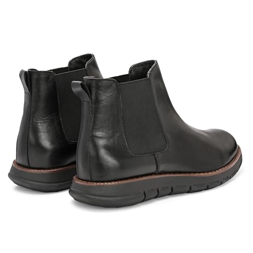 Image of Legwork Hybrid Crossover Metropolitan High Ankle Chelsea Boots | Slip-On Formal & Casual Style Shoes | Winter Urban Riding Sleek Boots